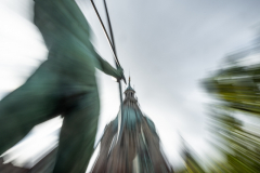Anschlag auf das Rathaus Fotografin: Anja Mickel